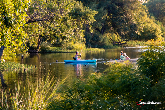 Kayaking on Inks Lake