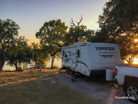 Good night from campsite #86