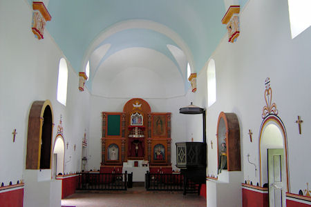 Inside Mission Espritu Santo