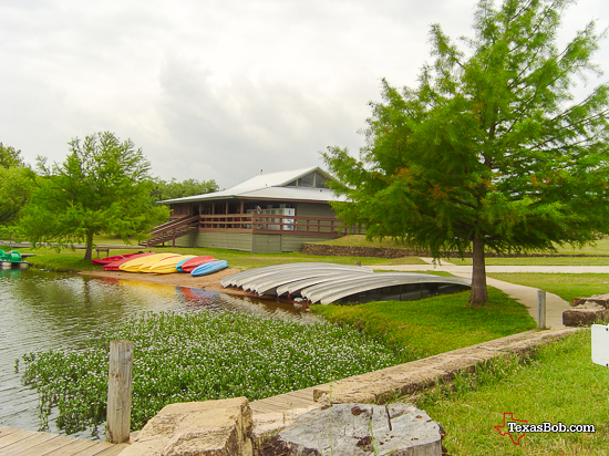 Inks Lake Kayak and Canoe Rental Area