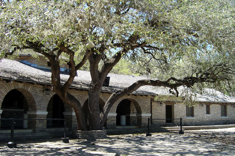 The "Pavilion" built in the late 1930's by the CCC