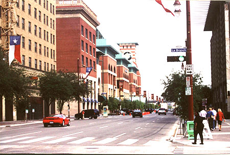 Picture Postcard of the Ben Milam Lobby