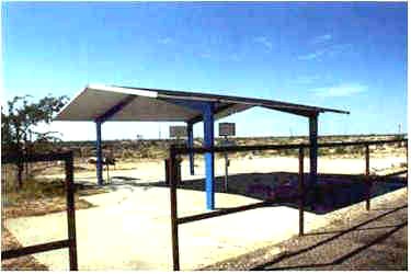 Odessa Meteor Crater Visitors Shed