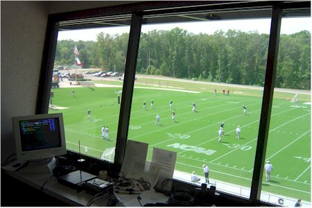 Home Team Radio Broadcast Booth