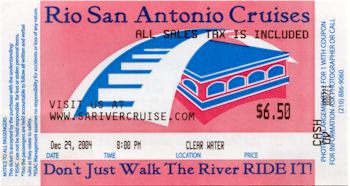 San Antonio River Boat Ride