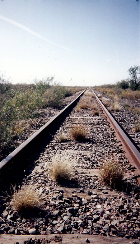 Kansas City Orient Railroad adjacent to the well