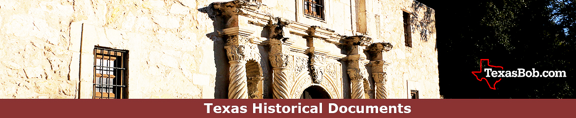 Texas Historical Documents