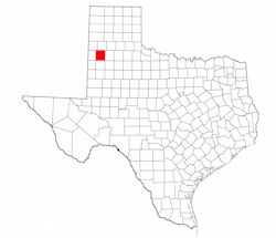 Lamb County Texas - Location Map