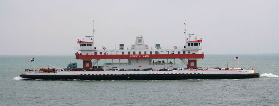 "Robert G. Lanier" - One of the Bolivar 
		Ferries